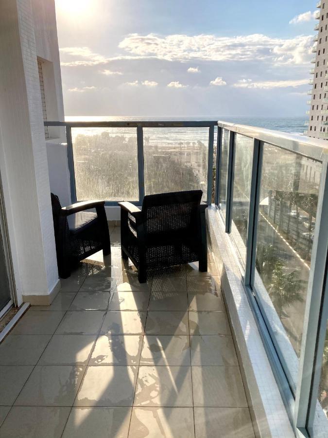 Exceptional View Facing Sea Of Givat Olga Hadera Apartment Exterior photo